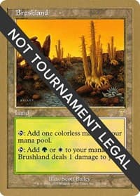 Brushland - 2002 Brian Kibler (7ED) - World Championship Decks - Magic: The Gathering card