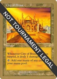 City of Brass - 2002 Brian Kibler (7ED) - World Championship Decks - Magic: The Gathering card