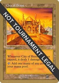 City of Brass - 2002 Brian Kibler (7ED) (SB) - World Championship Decks - Magic: The Gathering card