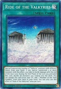 Ride of the Valkyries - Shadows in Valhalla - YuGiOh card