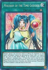 Mischief of the Time Goddess - Shadows in Valhalla - YuGiOh card