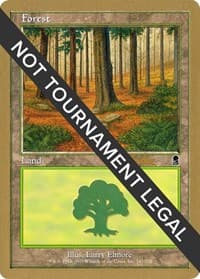 Forest (347) - 2002 Brian Kibler (ODY) - World Championship Decks - Magic: The Gathering card