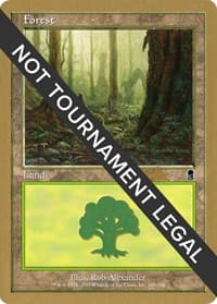 Forest (348) - 2002 Brian Kibler (ODY) - World Championship Decks - Magic: The Gathering card