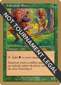Llanowar Elves - 2002 Brian Kibler (7ED) - World Championship Decks - Magic: The Gathering card