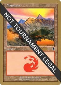 Mountain (346) - 2002 Brian Kibler (ODY) - World Championship Decks - Magic: The Gathering card