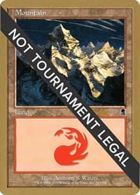 Mountain (343) - 2002 Brian Kibler (ODY) - World Championship Decks - Magic: The Gathering card
