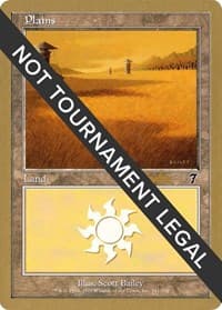 Plains (341) - 2002 Brian Kibler (7ED) - World Championship Decks - Magic: The Gathering card