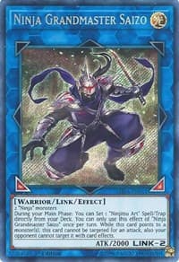 Ninja Grandmaster Saizo - Shadows in Valhalla - YuGiOh card