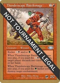 Thunderscape Battlemage - 2002 Brian Kibler (PLS) (SB) - World Championship Decks - Magic: The Gathering card