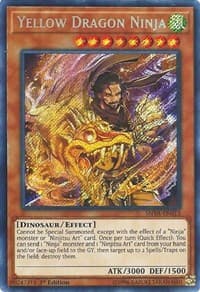Yellow Dragon Ninja - Shadows in Valhalla - YuGiOh card