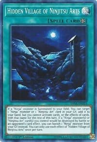Hidden Village of Ninjitsu Arts - Shadows in Valhalla - YuGiOh card