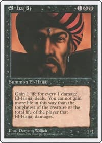 El-Hajjaj - Fourth Edition - Magic: The Gathering card
