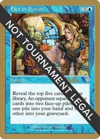 Fact or Fiction - 2002 Carlos Romao (INV) - World Championship Decks - Magic: The Gathering card