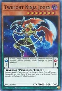 Twilight Ninja Jogen - Shadows in Valhalla - YuGiOh card