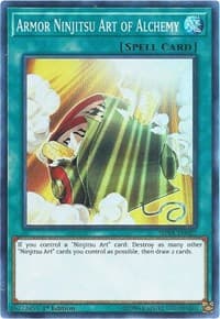 Armor Ninjitsu Art of Alchemy - Shadows in Valhalla - YuGiOh card