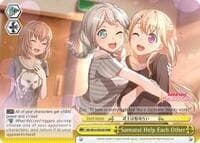 Samurai Help Each Other (RRR) - BanG Dream! Girls Band Party! - Weiss Schwarz card