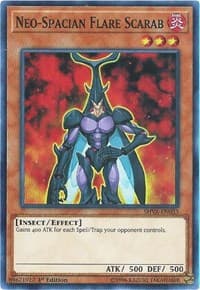 Neo-Spacian Flare Scarab - Shadows in Valhalla - YuGiOh card