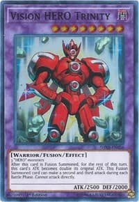 Vision HERO Trinity - Shadows in Valhalla - YuGiOh card