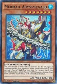 Mermail Abyssmegalo - Shadows in Valhalla - YuGiOh card