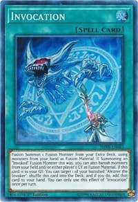 Invocation - Shadows in Valhalla - YuGiOh card