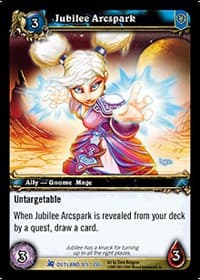 Jubilee Arcspark - Fires of Outland - WoW card
