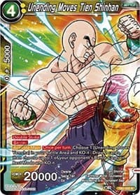 Unending Moves Tien Shinhan - World Martial Arts Tournament - Dragon Ball Super: Masters card
