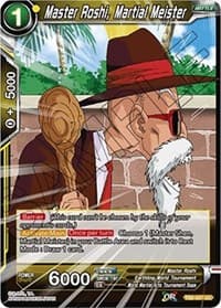 Master Roshi, Martial Meister - World Martial Arts Tournament - Dragon Ball Super: Masters card