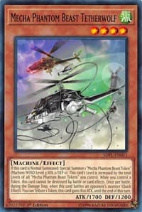 Mecha Phantom Beast Tetherwolf - Structure Deck: Powercode Link - YuGiOh card