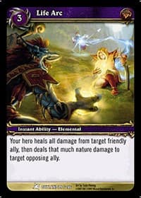 Life Arc - Fires of Outland - WoW card