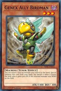Genex Ally Birdman - Structure Deck: Powercode Link - YuGiOh card