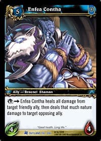 Enfea Contha - Fires of Outland - WoW card