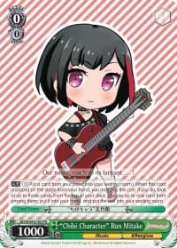 "Chibi Character" Ran Mitake - BanG Dream! Girls Band Party! - Weiss Schwarz card