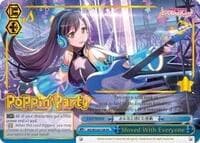 Moved With Everyone - BanG Dream! Girls Band Party! - Weiss Schwarz card