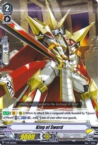 King of Sword - V Promo Cards - Cardfight Vanguard card