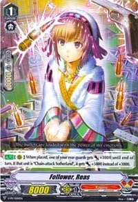 Follower, Reas - V Promo Cards - Cardfight Vanguard card