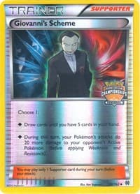 Giovanni's Scheme - 138/162 (Regional Championships) - League & Championship Cards - Pokemon card