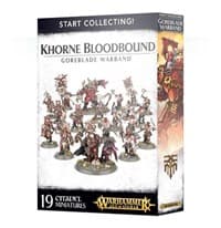 Warhammer: Age of Sigmar - Khorne Bloodbound - Gorblade Warband - Warhammer Plastic Box Sets - Warhammer Box Sets card