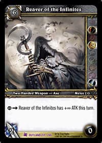 Reaver of the Infinites - Fires of Outland - WoW card