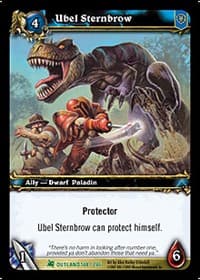 Ubel Sternbrow - Fires of Outland - WoW card