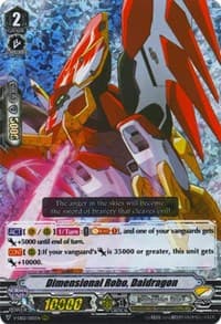 Dimensional Robo, Daidragon - V-EB02: Champions of the Asia Circuit - Cardfight Vanguard card