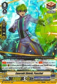 Emerald Shield, Paschal - V-EB02: Champions of the Asia Circuit - Cardfight Vanguard card