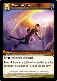 Totem of Coo - Fires of Outland - WoW card