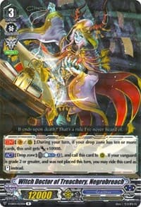 Witch Doctor of Treachery, Negrobreach - V-EB02: Champions of the Asia Circuit - Cardfight Vanguard card