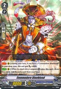 Commodore Blueblood - V-EB02: Champions of the Asia Circuit - Cardfight Vanguard card