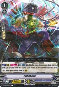 Evil Shade - V-EB02: Champions of the Asia Circuit - Cardfight Vanguard card
