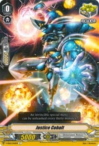 Justice Cobalt - V-EB02: Champions of the Asia Circuit - Cardfight Vanguard card