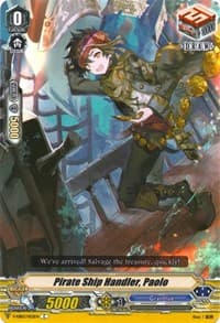 Pirate Ship Handler, Paolo - V-EB02: Champions of the Asia Circuit - Cardfight Vanguard card