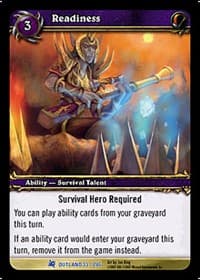 Readiness - Fires of Outland - WoW card