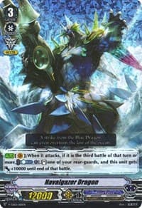 Navalgazer Dragon (RRR Foil) - V-TD03: Leon Soryu - Cardfight Vanguard card