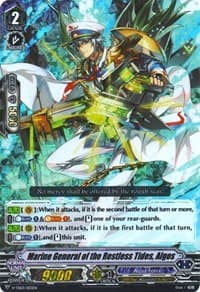 Marine General of the Restless Tides, Algos (RRR Foil) - V-TD03: Leon Soryu - Cardfight Vanguard card